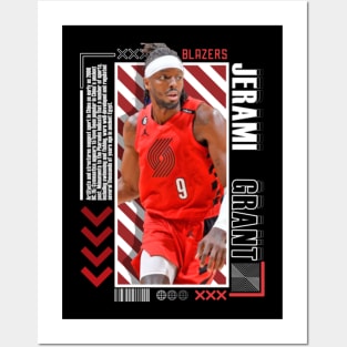 Jerami Grant Paper Poster Version 10 Posters and Art